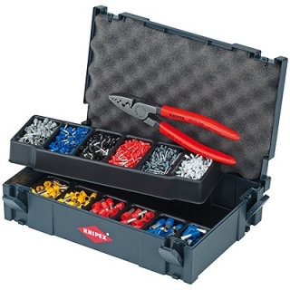 KNIPEX Lisovací sortiment s kleštěmi na koncové dutinky 979006